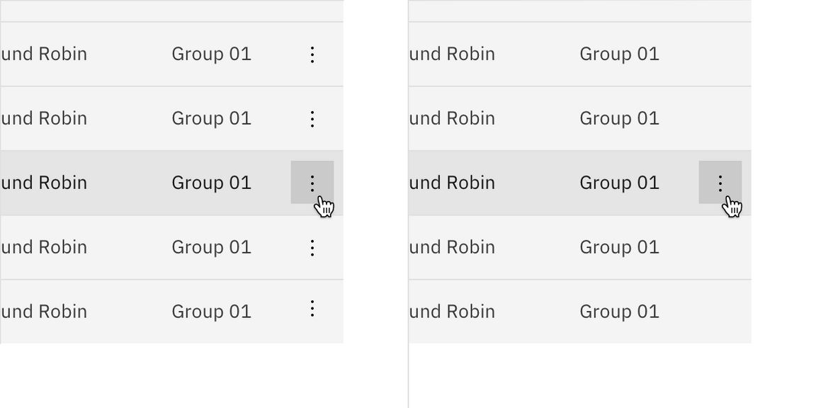 data table inline actions data table inline actions