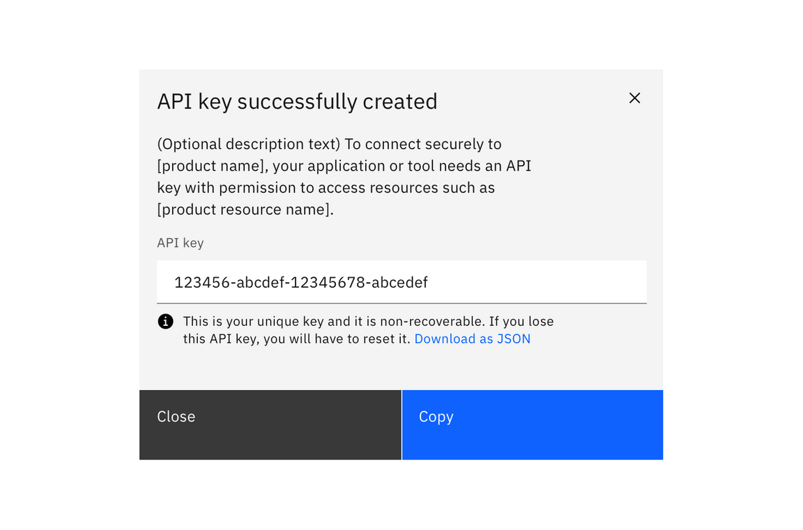 If a key is non-recoverable, inform the user and provide a download option. If a key is non-recoverable, inform the user and provide a download option.