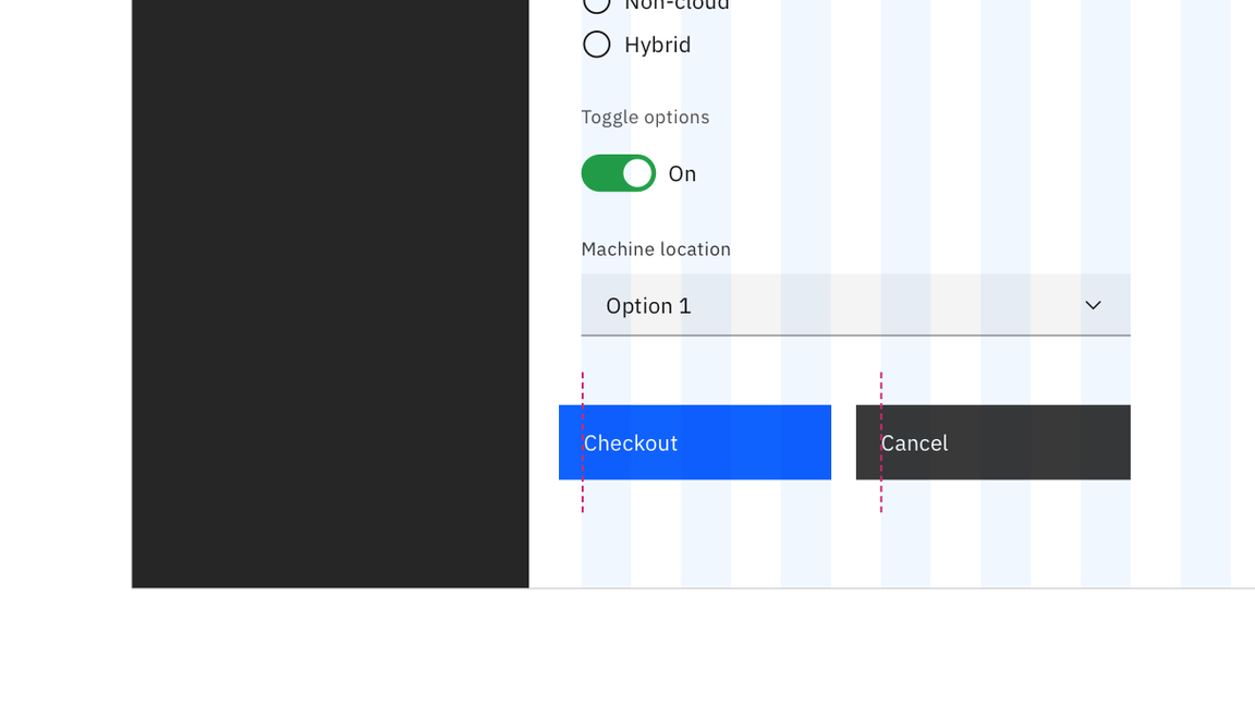 Example of hanging buttons on the grid Example of hanging buttons on the grid