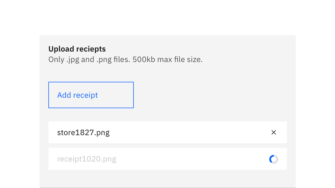 Example of inline loading with disabled elements Example of inline loading with disabled elements